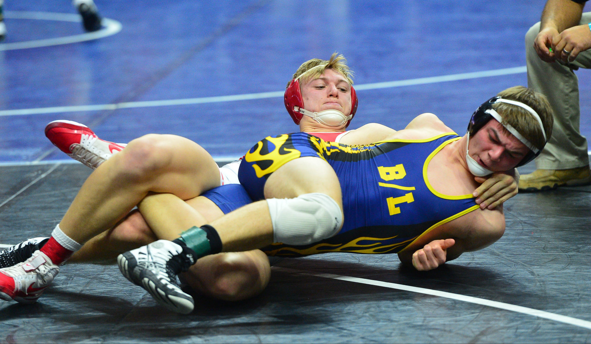 State Wrestling Thurs 1A 91
